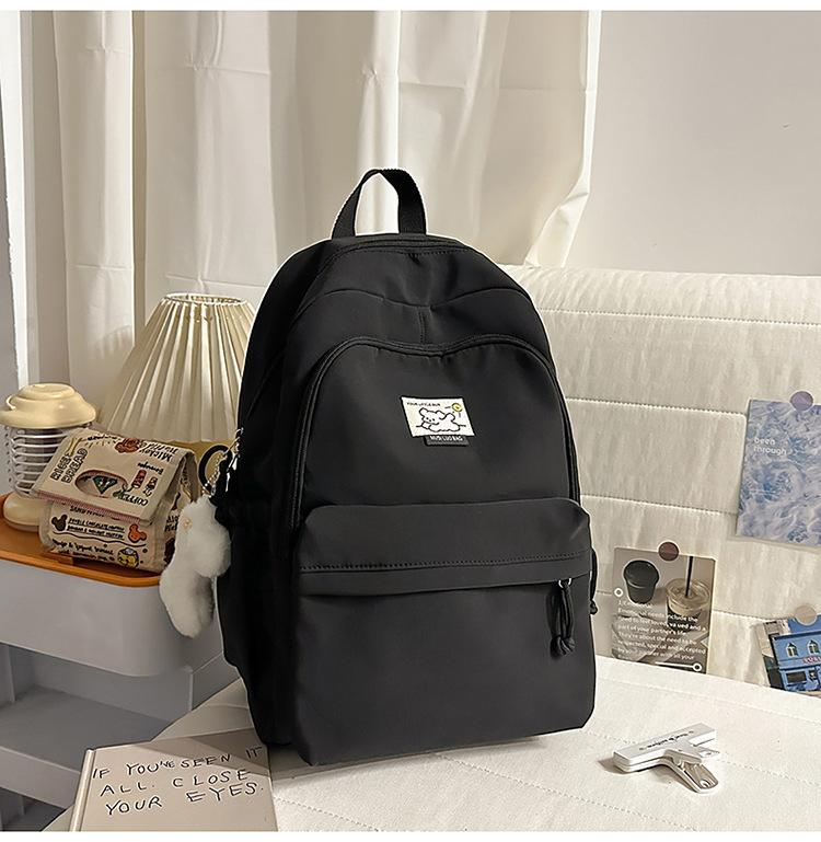 Cartable Design étudiant lycée cartable fille, cartable collège étudiant collège couleur unie étudiant collège simple polyvalent