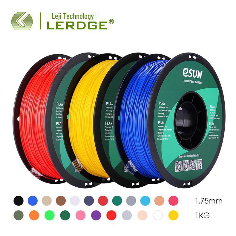 

Нить Leji PLA+ для 3D-печати, 1,75 мм, высокая прочность, экологичность, 1 кг