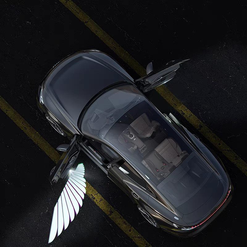 Engelsflügel Willkommen Auto Tür Projektionslicht - Innenraum Atmosphäre Bodenbeleuchtung Zubehör