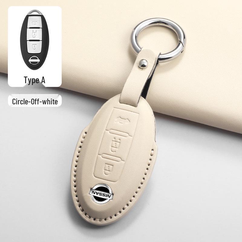 Pinke Schlüsselhülle für Nissan Patrol Y62 5-Tasten Smart-Schlüssel (2018-2019)