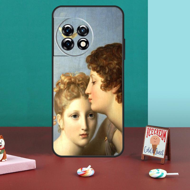 Angel Cupid Art Paint Case For OnePlus 13T 10T 8T 10R 12R 13R 15 13 12 11 10 9 Nord 5 CE 2 3 4 Lite N20 N30 Cover