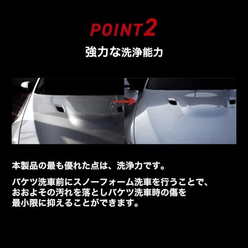 Autobrite Direct Fabriqué au Royaume-Uni "Super Mousse Bonbons Gélifiés" Lavage Auto Prévention des Rayures Shampoing Auto Mousse de Neige Hautement Concentré pour Débutants Lavage Auto Fo