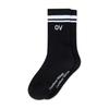 STRIPE MIDDLE SOCKS (BLACK)