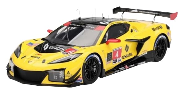 

Sunrich TOP SPEED Scale Scale Model Chevrolet Corvette Z06 IMSA 24 Hours of Daytona 2025 Corvette Racing by Pratt Miller Motorsports Finished Product