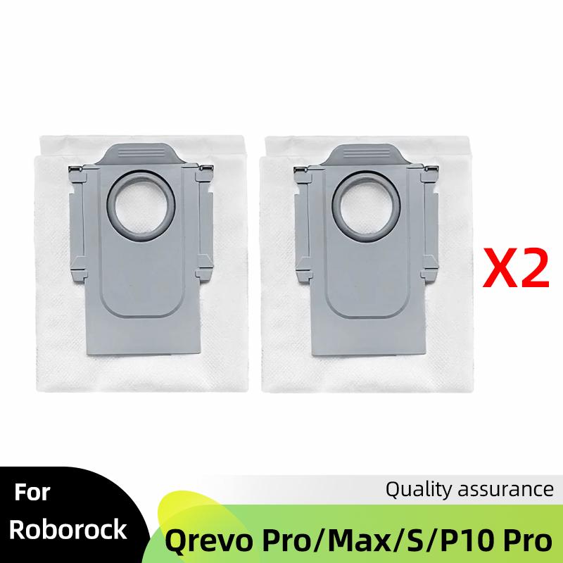 Fit For Roborock Qrevo Pro / Qrevo MaxV / Qrevo S P10 Pro Robot Vacuum Cleaner Replacement Roller Dust Bag Parts Accessories