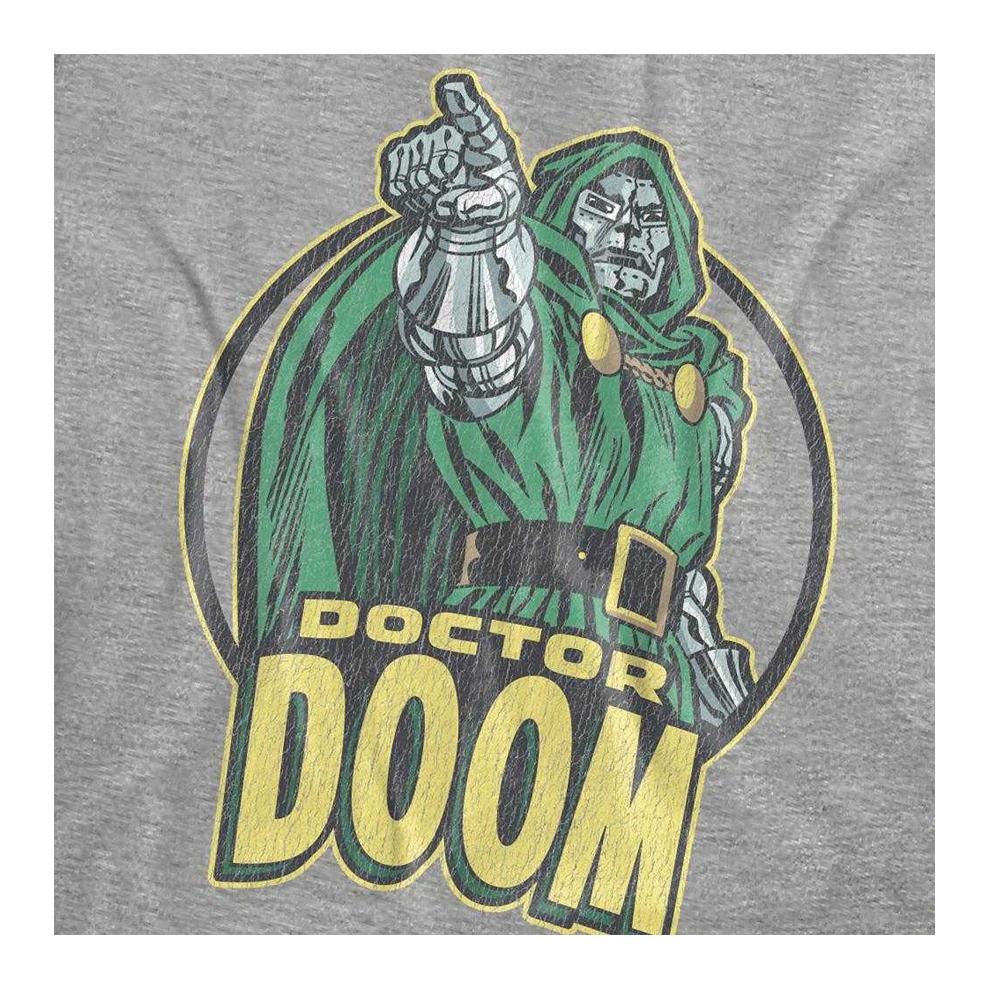 Doctor Doom Womens/Ladies Points Retro T-Shirt