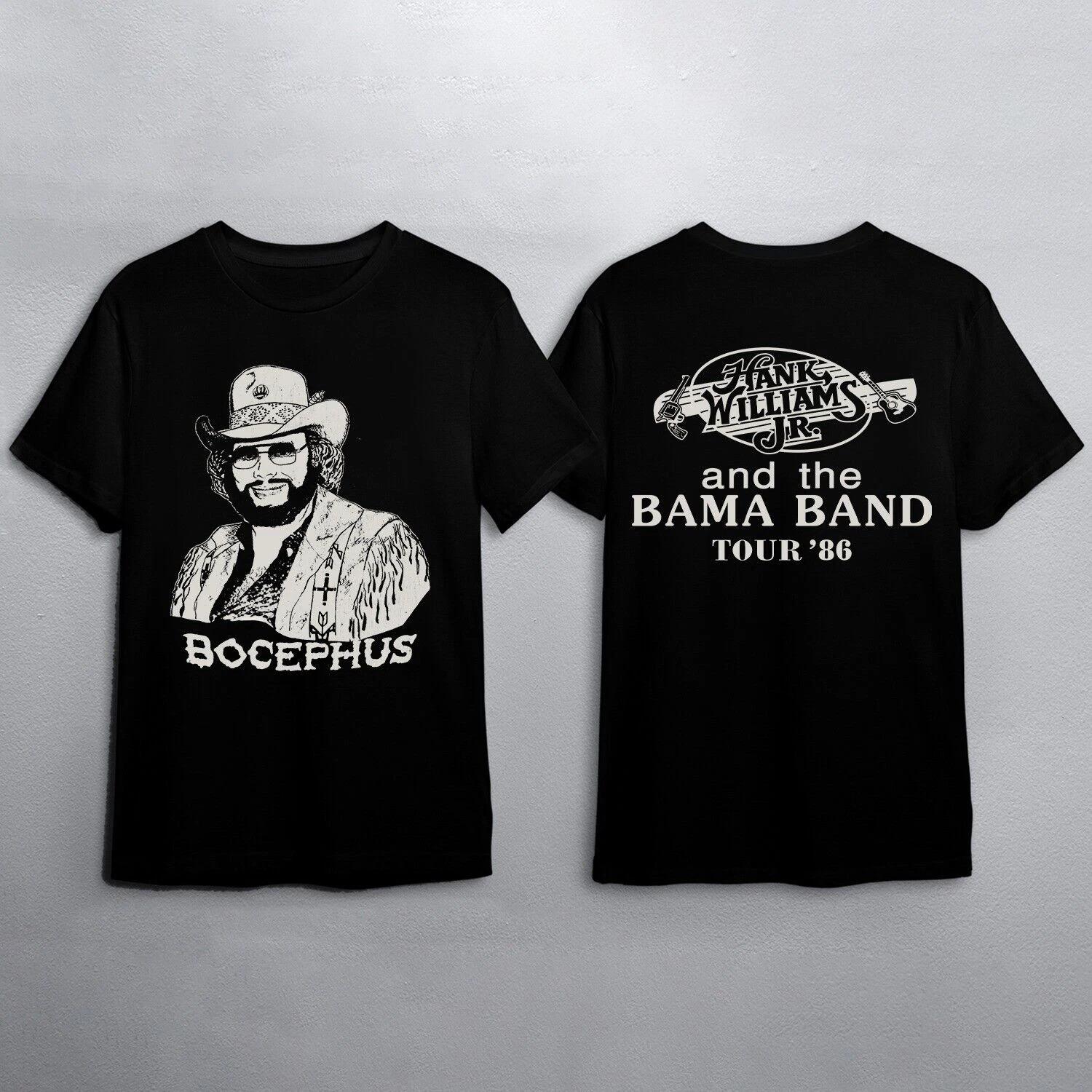 

Hank Williams Jr Bocephus Tour T-Shirt Vintage Style Gift For Fan All Size S-5XL S