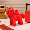 Traditional Horse Plush Doll With Soft Plush Material For Celebrations And Home Decoration