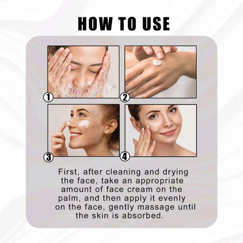 Beauty Face Cream Vitamin C Effectively Nourishes the Skin