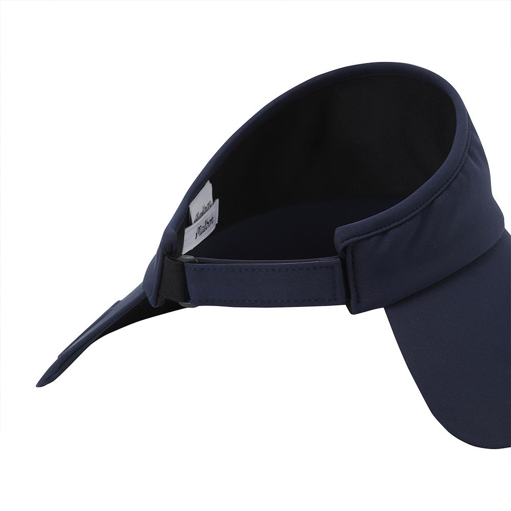 MALBON GOLF Malbon Wide-Brimmed Visor Navy (Woman)