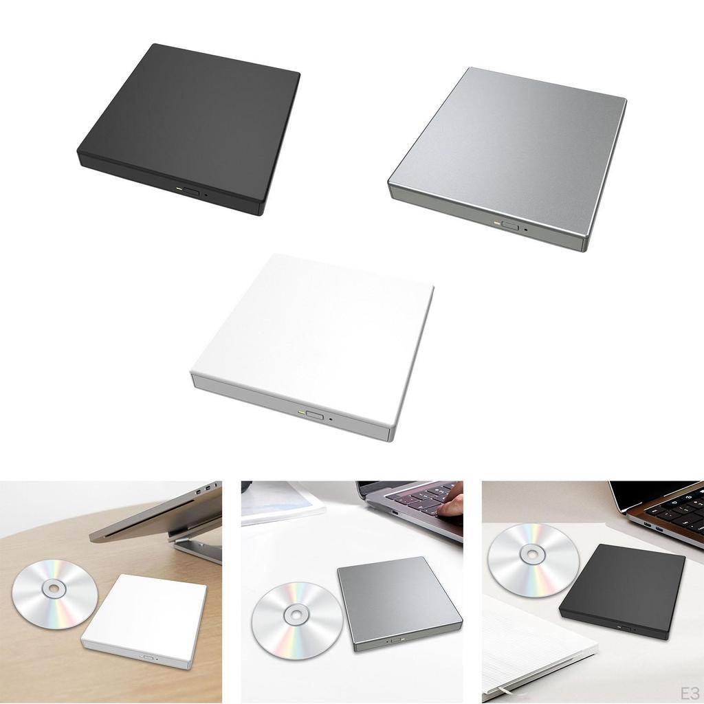 External CD DVD Drive Optical Portable Easy Installation USB 2.0 Thin Rw