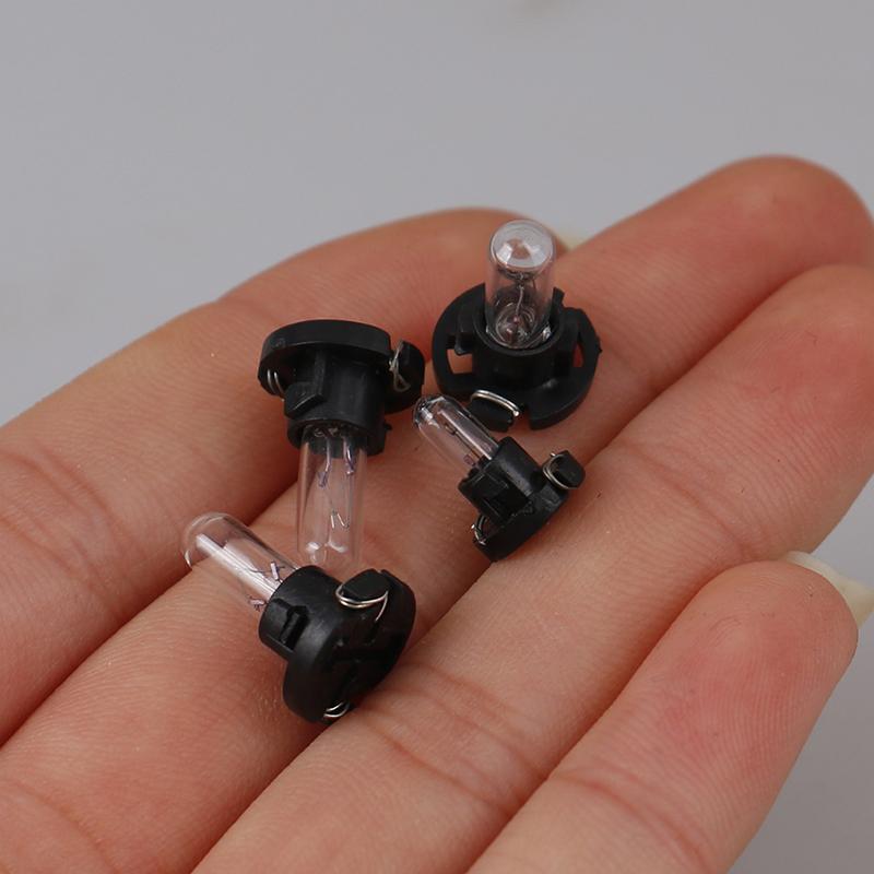 5Pcs T3 T4.2 Led Bulbs Car Interior Wedge Dashboard Warming Indicator Lamps