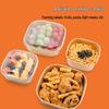 Disposable Kraft Square Takeout Boxes with PP Lids