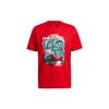 Set In Sleeve T Shirt Men's Red GP3441