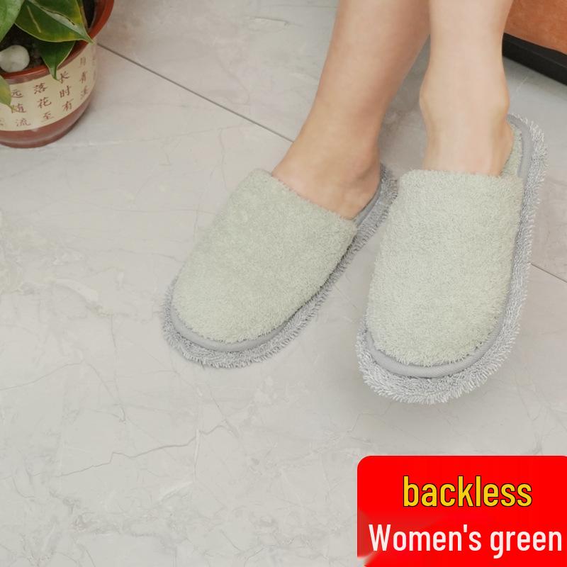 

Removable & Washable Mopping Slippers for Silent Floor Cleaning One Size