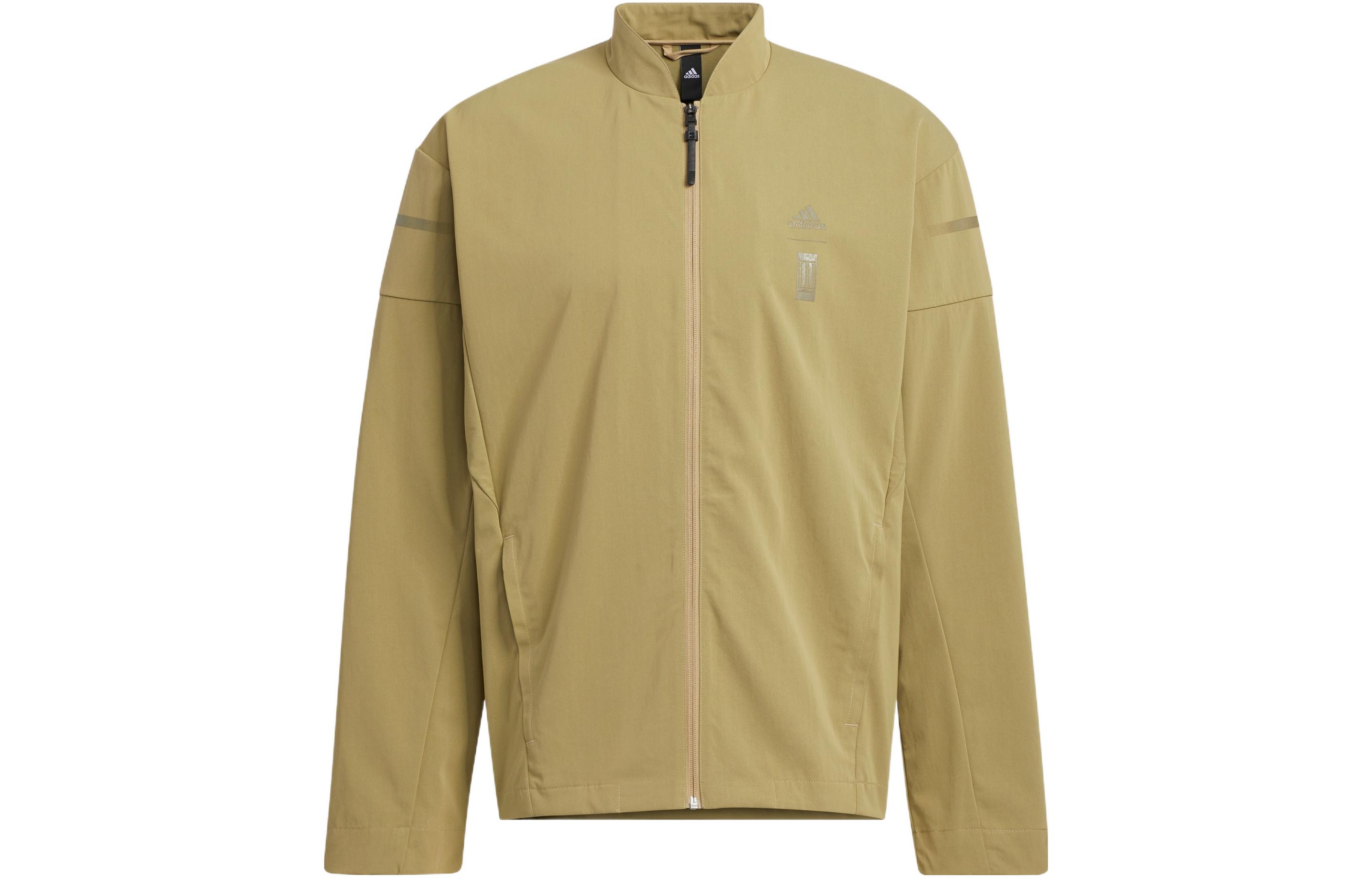 Adidas Jackets Men s Brown Baseball Collar Moderate Other HM5171 XL