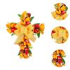 Wreath for Front Door, Cross Design with Artificial Flowers Easter Celebrations