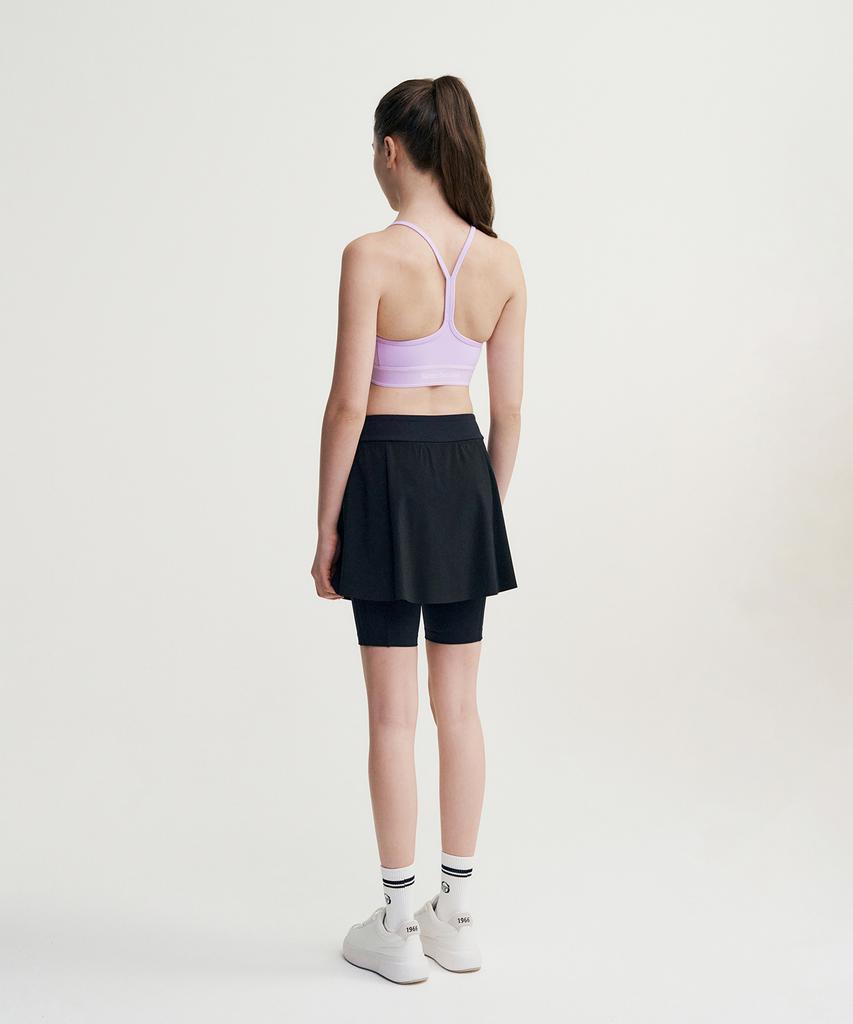 SERGIO TACCHINI W Goat Leggings Skirt (Black)
