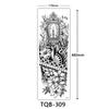 Full Arm Tattoo Sticker, Full Arm Big Picture Tattoo Sticker, Flower Arm Tattoo Sticker Tattoo