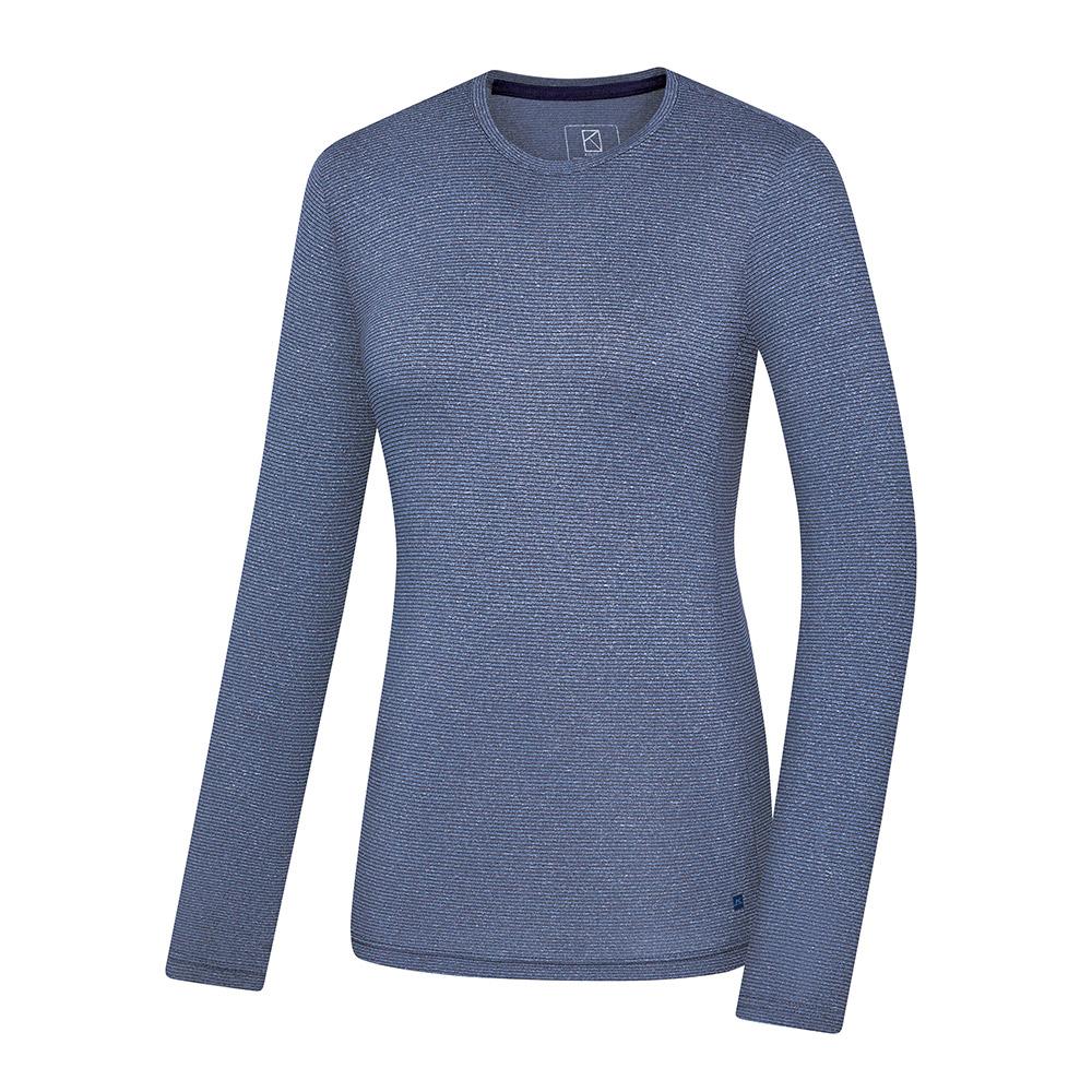 KOLPING Women'S Spring High Cool Long Sleeve Round T-Shirt Aespa Ktt0449M