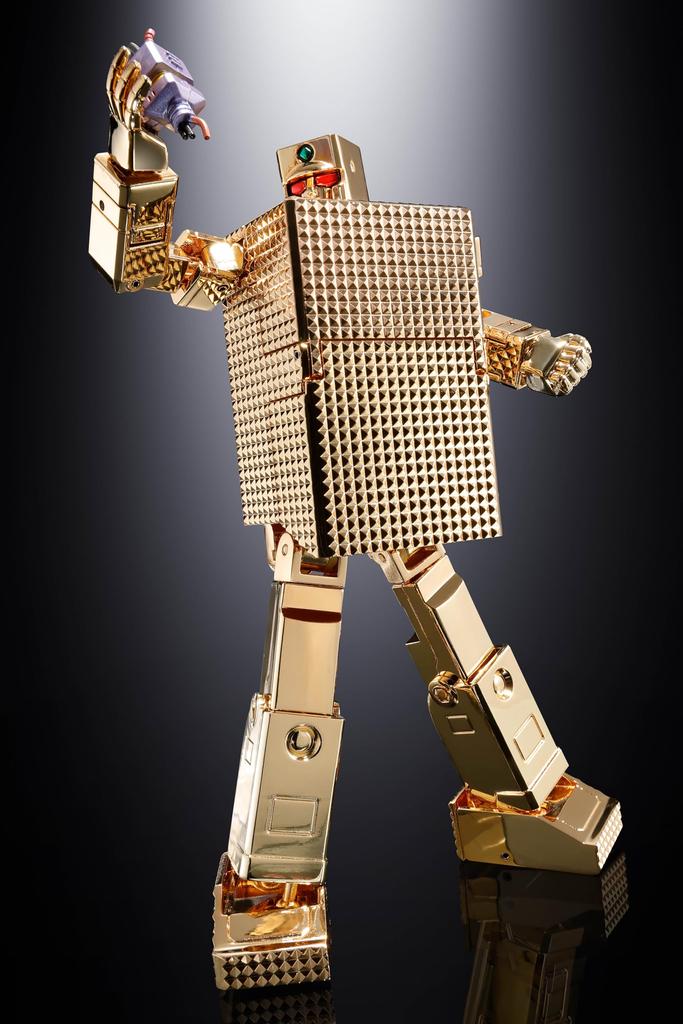 TAMASHII NATIONS Soul of Chogokin Golden Warrior Gold Lightan CHOGOKIN 50th 130mm Painted Movable Figure GX-32SP Ver. Approx. PVC&ABS&Diecast