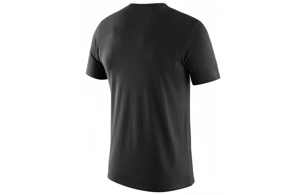 Nike T Shirts Men's Black Crew Neck Moderate Straight Fit CK8814-010