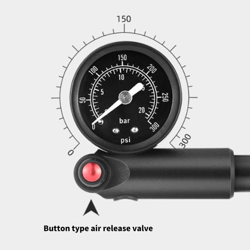 High Pressures Bicycles Fork Pump Ergonomic Bike Tire Pumps Cycling Pumps Bicycles Maintenances Tool