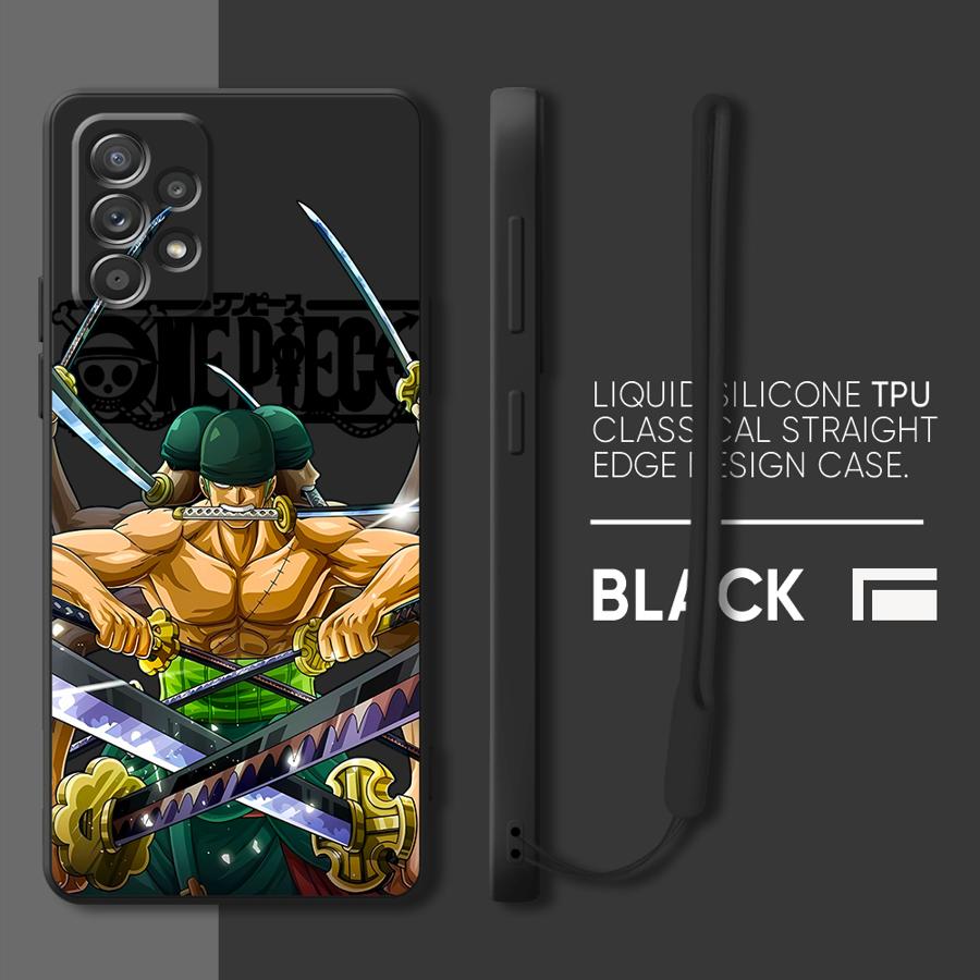 

Phone Case for Samsung Galaxy A10 A03 A06 A30s A51 A20s A71 A35 A02s A05s A04 A50 A55 Soft TPU Anime Ones Pieces Zoro Galaxy A20