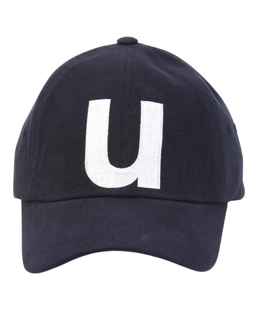 Yunibeosyeolkemiseuteuli Bold U Navy Ballcap Washed Ballcap