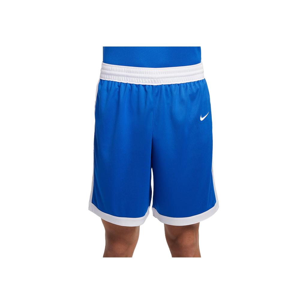 Nike Dri-Fit Stock Crossover Comfortable Fashion Simple Versatile Solid Color Sports Shorts Men Shorts Royal-Blue IB8647-412