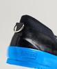 Novesta Gummi Low-Top-Sneaker Schwarz/Blau