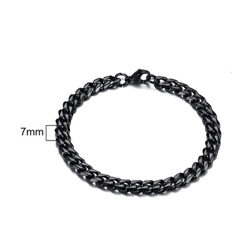 Classic Thin Cuban Chain Bracelets for Men Women,Stainless Steel Chunky Curb Chain Wristband,Classic Metal Jewelry Gift