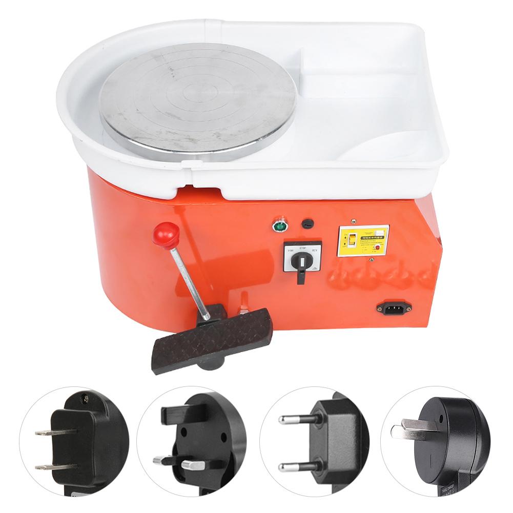 

Керамическая керамическая электрическая машина, съемная раковина с регулируемой скоростью, художественное ремесло, инструмент для изготовления глины «сделай сам», 350 Вт