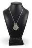 German Shepherd Dog, Alsatian Wolf Dog – Necklace with a Dog, Dog Pendant On a Silver Chain |