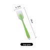 Cake Cream Silicone Spatula Set - Food-Grade, Translucent, Integrated Baking Tool (Small & Large Sizes)