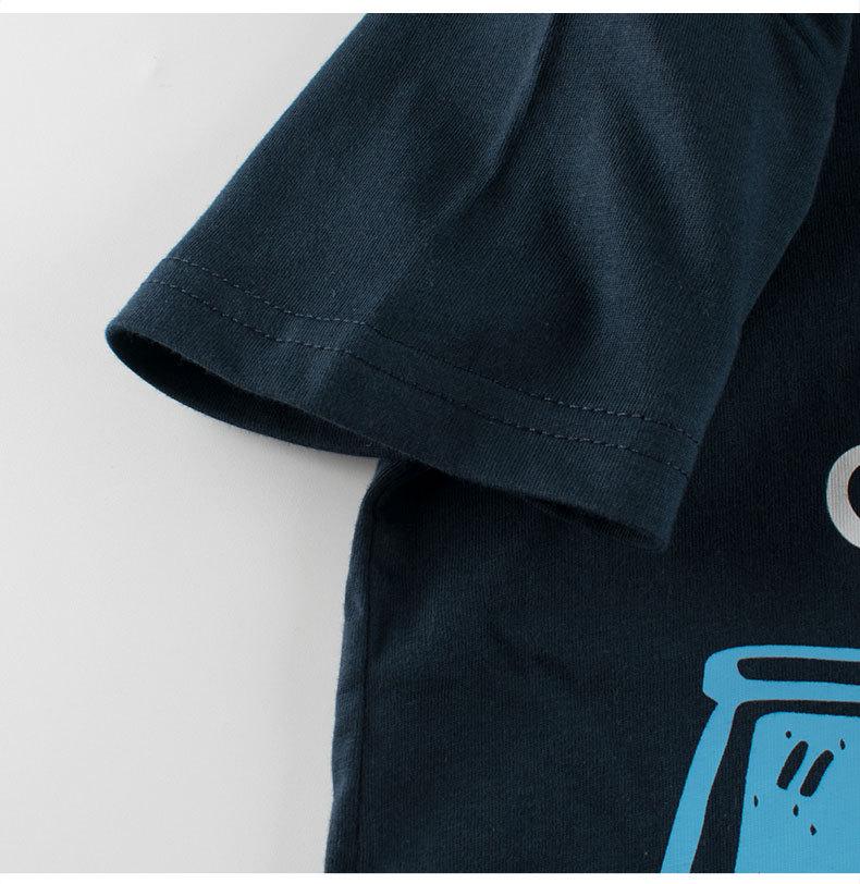 27kids 2024 Summer Kids Short Sleeve T-shirt for Boys - New Arrivals Children's Clothing