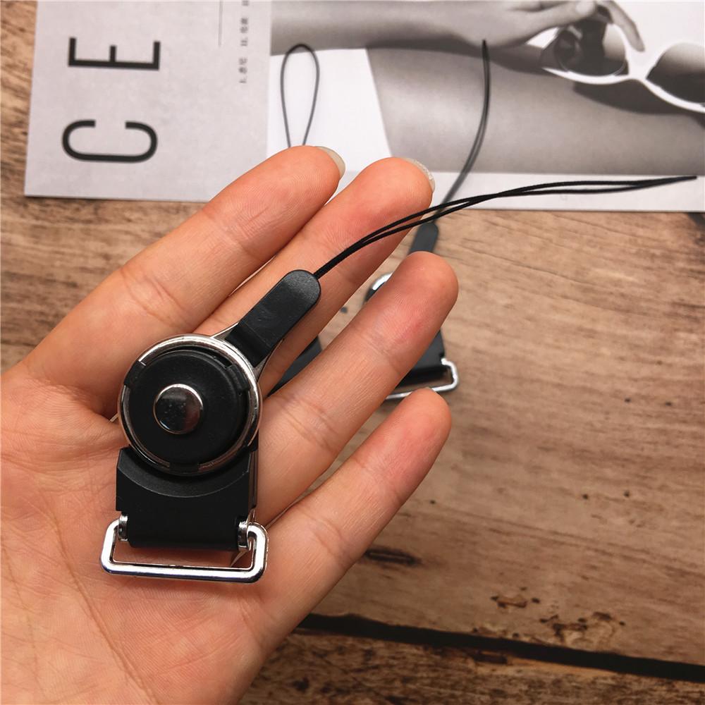 5pcs/lot Lanyard Accessories 2 in 1 detachable Rope Keychains Hooks mobile phone straps Accessories