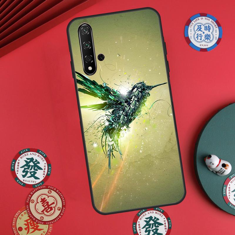Hummingbird For Huawei Nova Y73 Y72 Y61 Y91 Y90 Y70 Y60 12s 12i 11i 8i 9 10 SE P60 Pro P30 P40 Lite Case