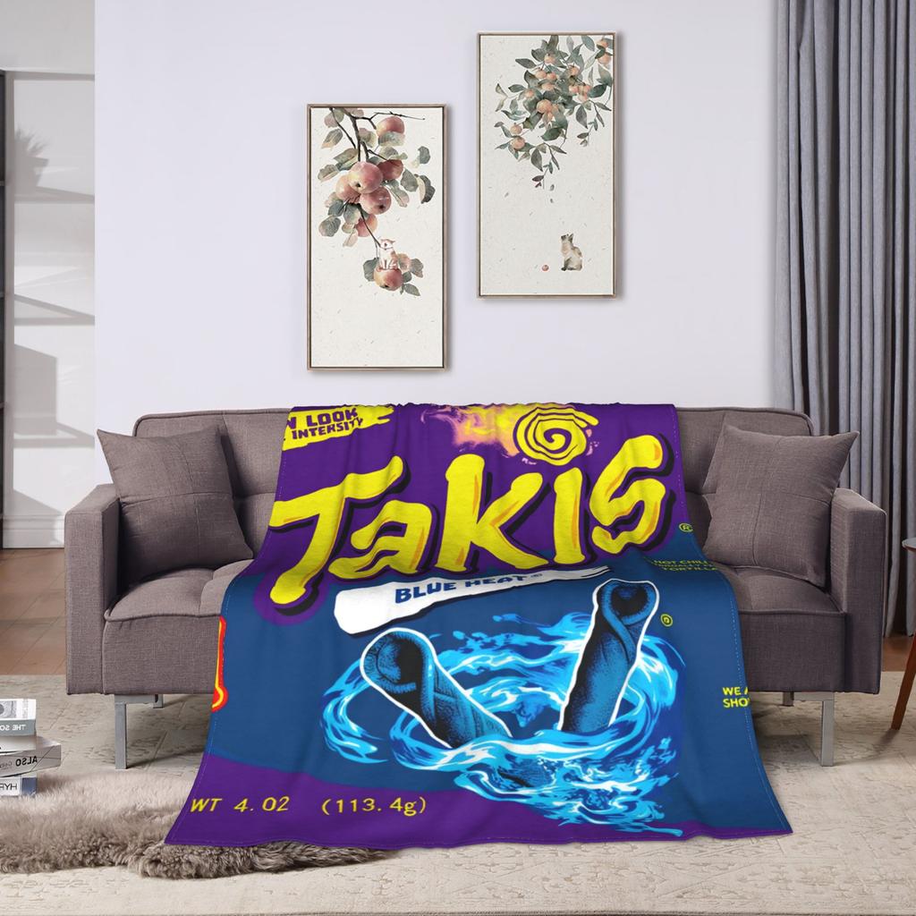 Takis Chili Chips Κουβέρτα Ποιότητας Σούπερ Απαλή Ρίχτρα Χειμερινό Πικνίκ Καναπές Καρέκλα Κρεβάτι Αισθητική Κάλυμμα Κρεβατιού