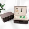 Velvet Inner Bracelet Display Box PU Leather Bracelet Carrying Case  Jewelry Storage