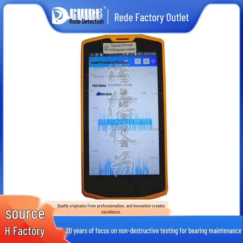 Wireless LD-VIB Vibration & Speed Inspection Instrument with Built-in Temperature Sensor