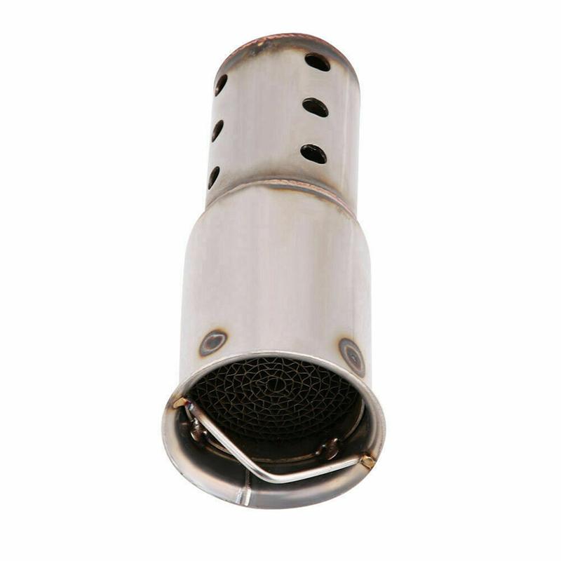 Ac29-2X Universal 51Mm Motorcycle Exhaust Muffler Pipe DB Killer Noise Sound Eliminator