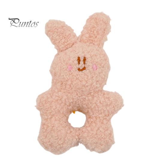 Small And Medium Dog Toys Stuffed Animal Chew Toy, Squeaky Plush Bear Bunny Crinkle Interactive Safe PP Cotton Pet Supplies Snuffle Toy with