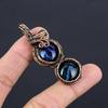 Dico Glass Jewelry, Handmade Gemstone Pendant, 999 Copper Wire Wrapped  Pendant Antique Jewelry, For Engagement Gift