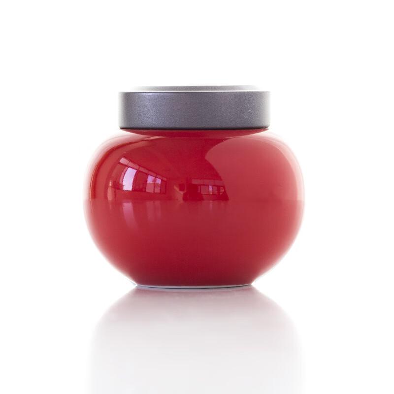 Portable Ceramic Small Tea Caddy & Storage Jar