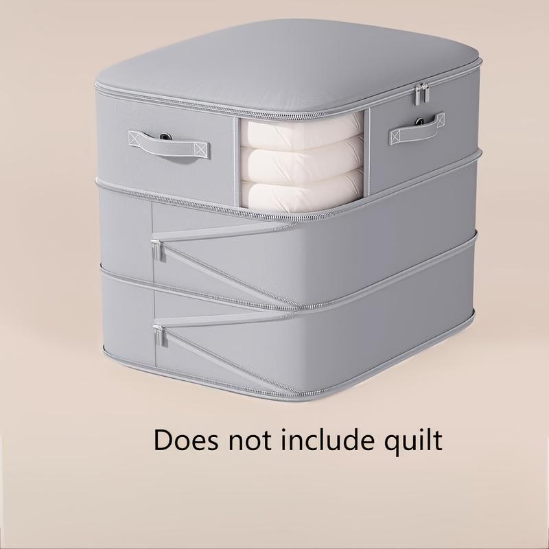 

Large Capacity Oversized Portable Compression Storage Bag, Suitable for Clothes, Quilts, Pillows, Space-Saving Organizer Helper