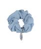 Wacky Willy Women'S Metal Embellished Scrunchie Sky Blue