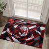AC Milan Design Crystal Velvet Carpet Cozy Non?Slip Printed Rug For Bedroom Living Room Entrance