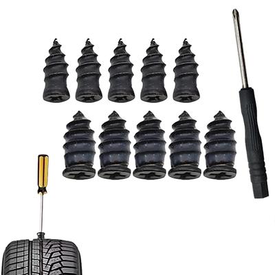 [ALLVD] Tire Repair Tool, Rubber Nail for Automotive Punctures, For
