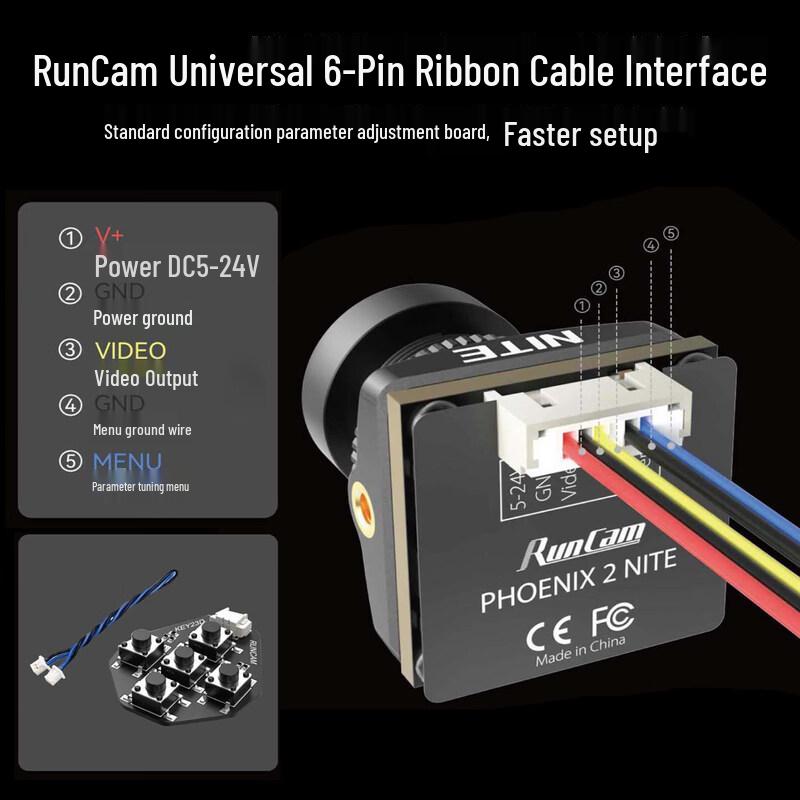 RunCam Phoenix 2 Nite FPV Night Vision Camera